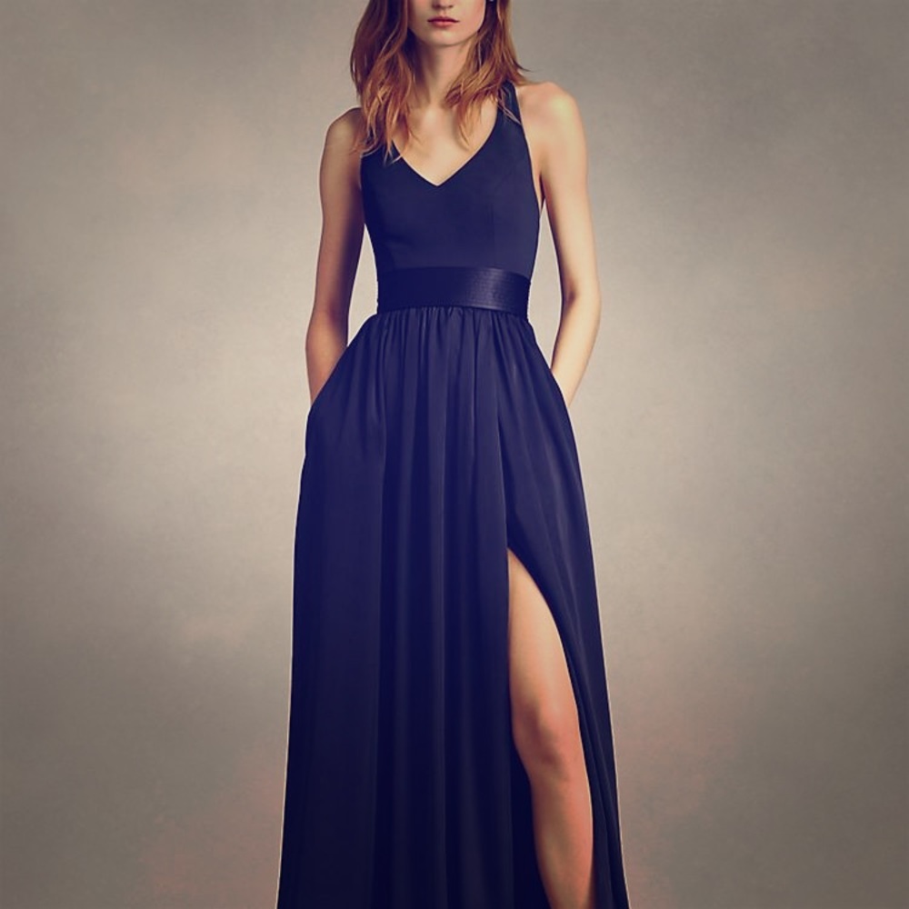 Vera Wang David’s Bridal bridesmaid dress